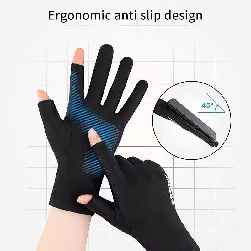 Fishing Gloves - قفازات واقية من الشمس قابلة للتنفس