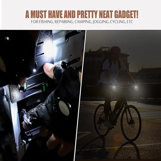 قفازات LED للرجال – قفازات صيد - مراجعة Fishing Gloves وسعره