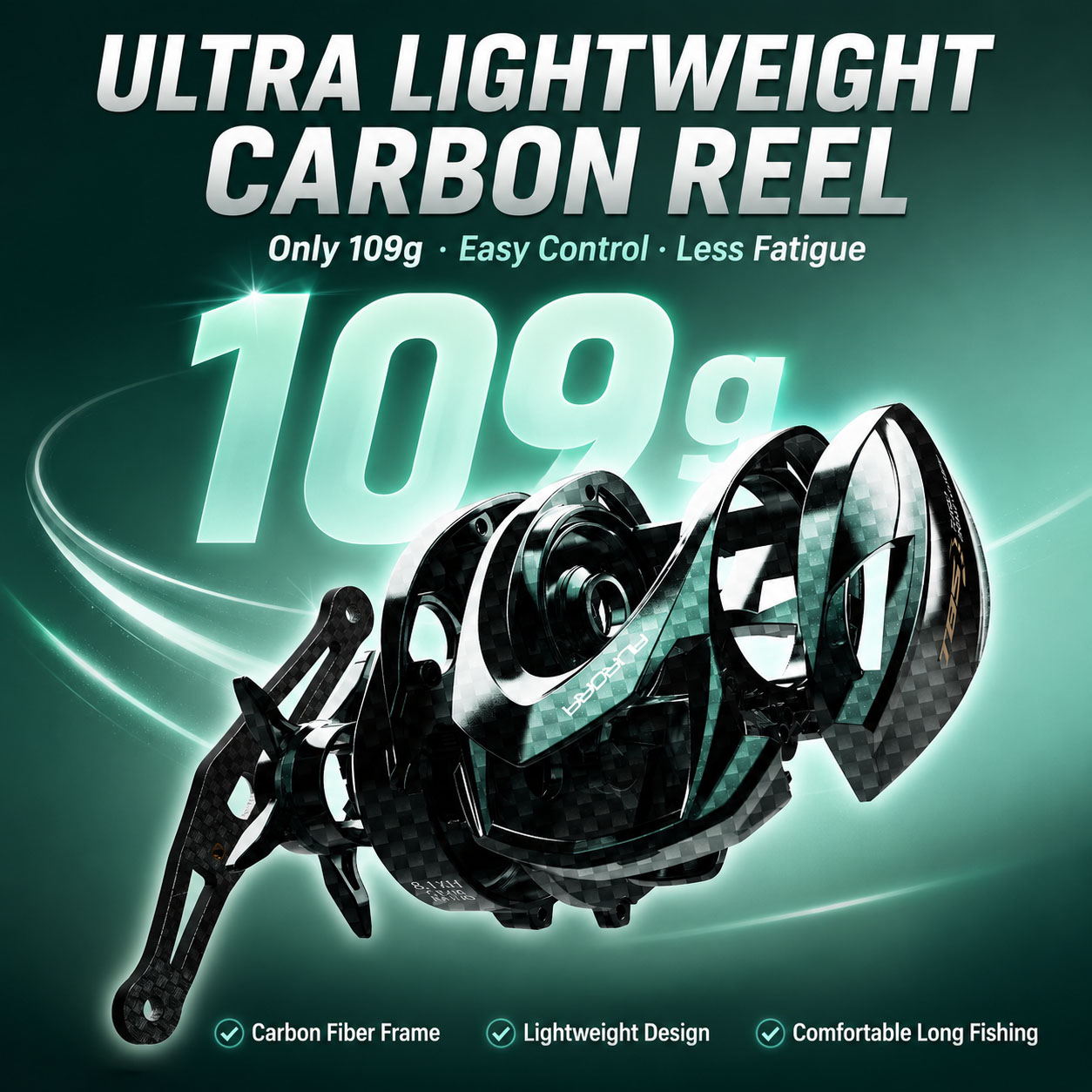 بكرة صيد HASIDA Aurora AirCF C - مراجعة Daiwa Reel Bg وسعره