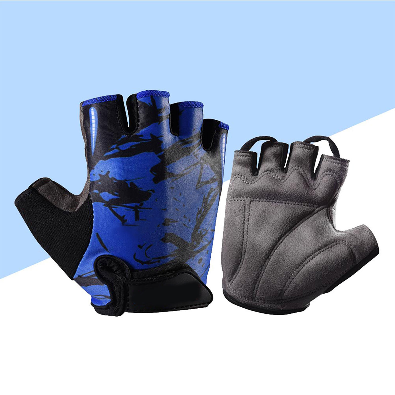 قفازات نصف أصابع للأطفال، مقاو - مراجعة Fishing Gloves وسعره