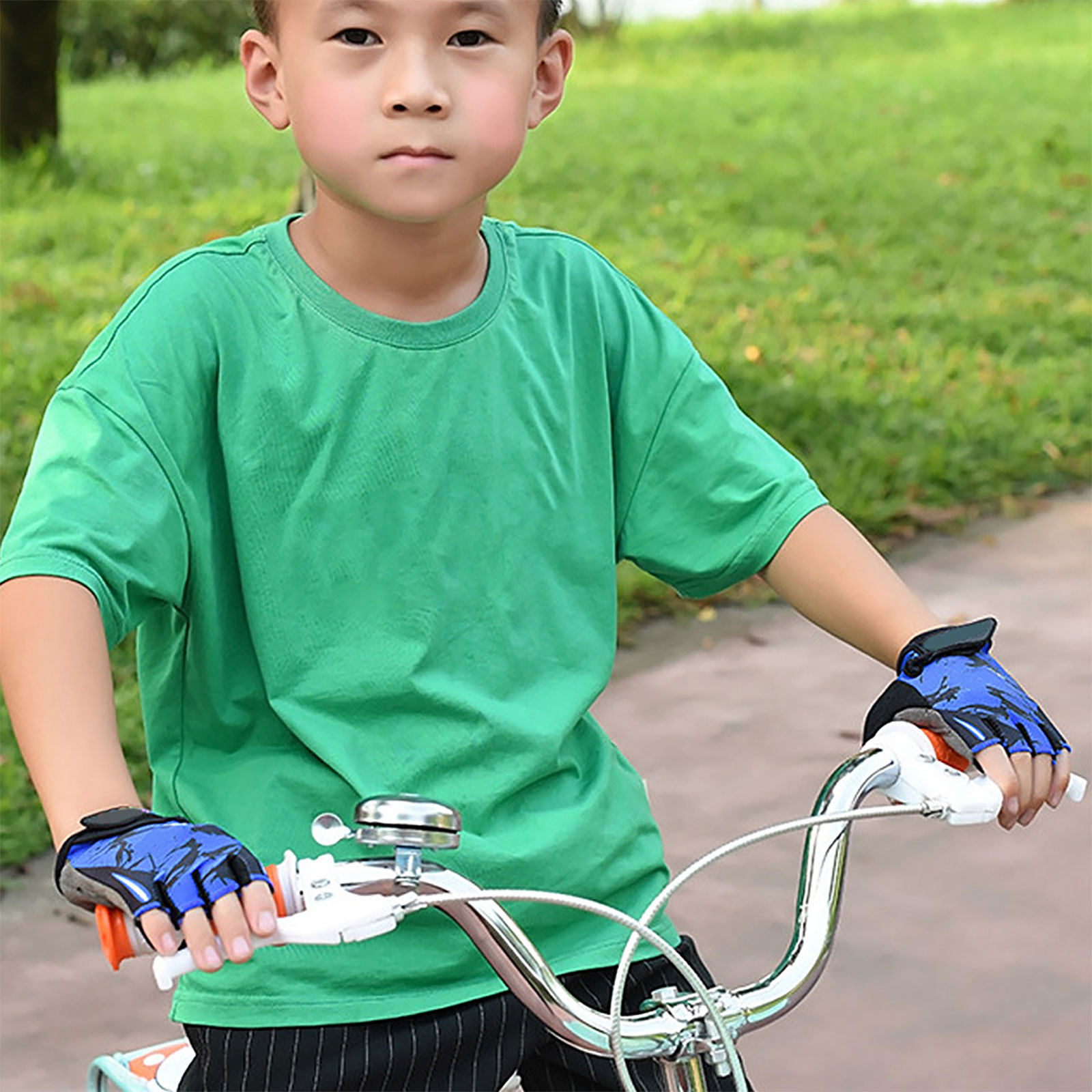 قفازات نصف أصابع للأطفال، مقاو - مراجعة Fishing Gloves وسعره