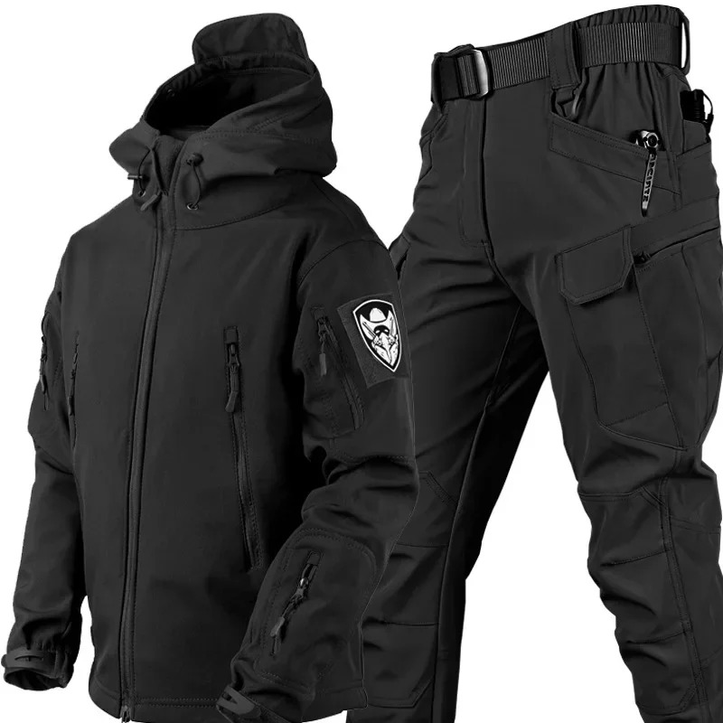 بدلة شتوية للرجال مبطنة بالصوف - مراجعة Fishing Jacket Waterproof وسعره
