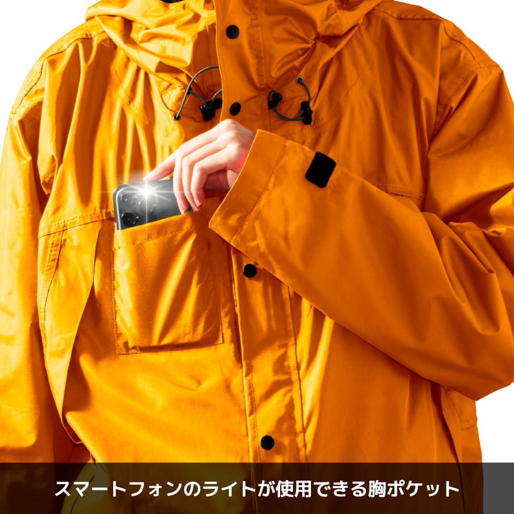 سترة ماكو اليابانية المكونة من - مراجعة Fishing Rain Suit وسعره