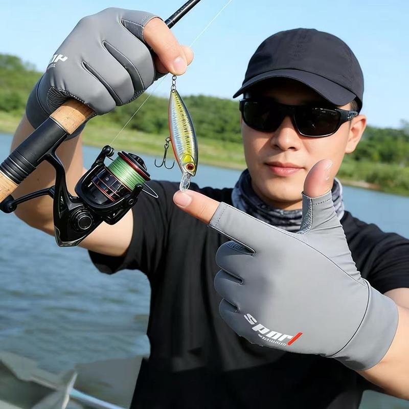 قفازات واقية من الشمس قابلة لل - مراجعة Fishing Gloves وسعره
