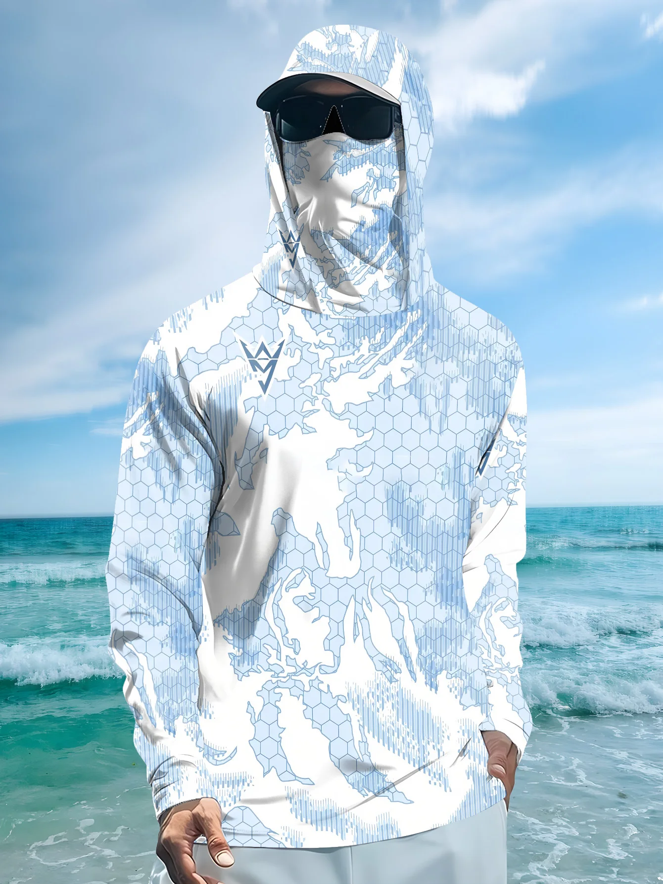 قميص صيد جديد لعام 2026 مقاوم  - مراجعة Fishing Mask Sun Protection وسعره