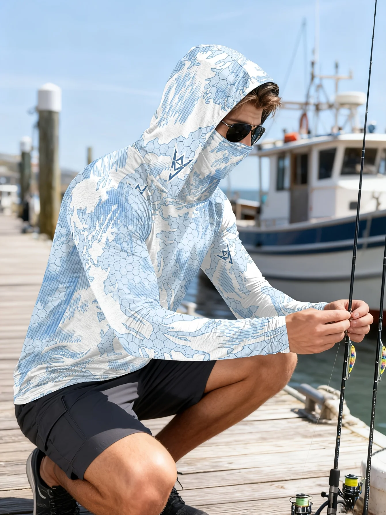 قميص صيد جديد لعام 2026 مقاوم  - مراجعة Fishing Mask Sun Protection وسعره